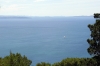 Mitteldalmatien: SPLIT > Berg Marjan > Blick auf Brac, Hvar und Solta