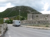 Süddalmatien: STON > Camper auf ihrem Weg zum CP auf Peljesac, Mljet oder Korcula