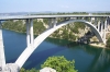 Dalmatien: KRKA-BRÜCKE