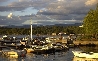 Otok KRK > Njivice > Abendstimmung am Hafen