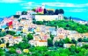 Istrien: MOTOVUN > Blick auf die Stadt