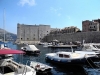 DUBROVNIK > Hafen mit Fort Sv Ivan