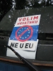 Kvarner: CICARIJA > Plakat gegen den EU-Beitritt