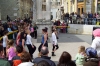Istrien: PULA > Tanzaufführung am Trg Portarata