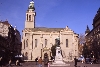 Zagreb > Donji Grad > Platz Preradovicev - Denkmal und Kirche