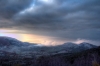 Kvarner: KRASNO > Wolken im nördlichen Velebit