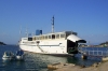 Kvarner: MALI LOSINJ > ausrangiertes Schiff "Marina"