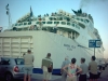 SPLIT > Fährhafen > Einfahrt der Fähre Marco Polo