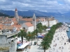 TROGIR > Altstadt > Festung Kamerlengo - Blick über Trogir