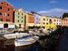 Sonne im Hafen von Veli Lošinj