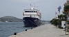 Dalmatien>Ein Schiff im Hafen von Sibenik
