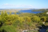 Dalmatien: DUGI OTOK > Naturpark Telascica > Ausblick von der Festung Grpascak auf Telascica-Bucht