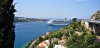 Süddalmatien> Schiff in der Bucht vor Dubrovnik
