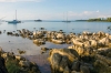 Dalmatien: MOLAT auf Otok Molat > Steine im Wasser