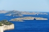 Dalmatien: DUGI OTOK > Naturpark Telascica > Ausblick vom Grpascak auf Kornaten