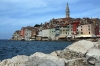 Istrien: Rovinj > Altstadtansicht