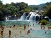 Dalmatien: KRKA NATIONALPARK > baden in der Krka