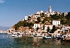 KALENDERBILD 05/2005 > Otok Krk - Vrbnik - Hafen - Schiffe