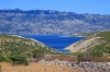 Otok Pag - Blick auf das Velebit