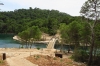 Dalmatien: MLJET > neue Brücke im Nationalpark