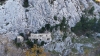 Dalmatien>Altes Felsengebäude bei Omis