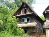Landesinnere:  CIGOC im Lonjsko Polje > altes Holzhaus