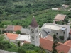 Dalmatien: SPLIT>KLIS> Kirche von Klis unterhalb von Türkischer Festung.