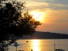 Kvarner:SILO auf Insel Krk>Sonnenuntergang über der Bucht von Silo