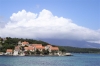 Dalmatien: KORCULA > Wolken über Peljesac-Kanal und Sv. Ilija