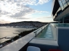 VODICE Dalmatien Blick vom Olympia Sky Hotel 3