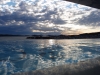 VODICE Dalmatien Blick vom Olympia Sky Hotel 4