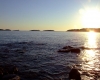Sonnenuntergang bei Villas Rovinj