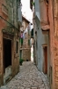 Enge Gasse in der Altstadt Rovinj