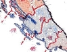 0 > Übersicht - Region Norddalmatien ist hier blau eingefärbt