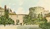 POREC > Alte Postkarte > Altstadt - Kula Pietra de Mula (Runder Turm) POREC > Alte Postkarte > Altstadt - Kula Pietra de Mula (Runder Turm)