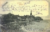 POREC > Alte Postkarte > Altstadt - Panorama Uferpromenade