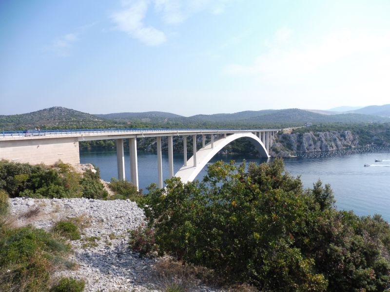 Krka Brücke Pilger 3