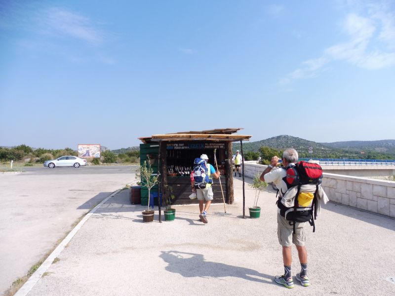 Krka Brücke Pilger 10