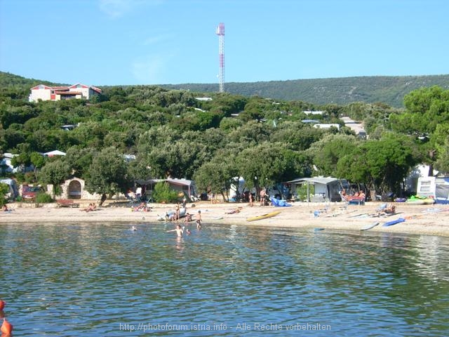 Camping Slatina Thia Bucht