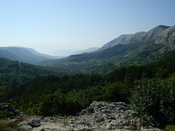 Blick ins Tal nach Baska