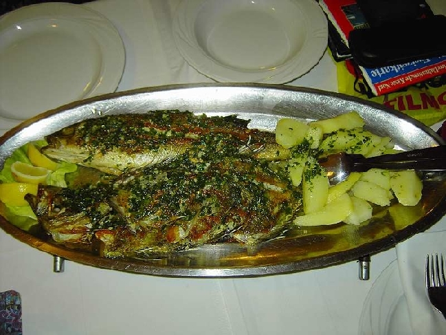 VRSAR > Restaurant Goran > noch eine leckere Fischplatte