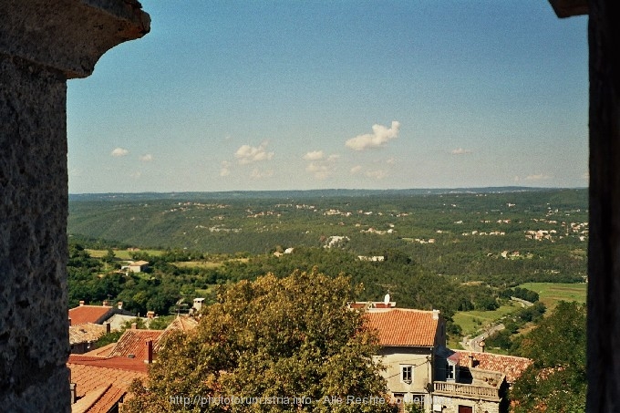 LABIN > Blick ins Landesinnere Istriens