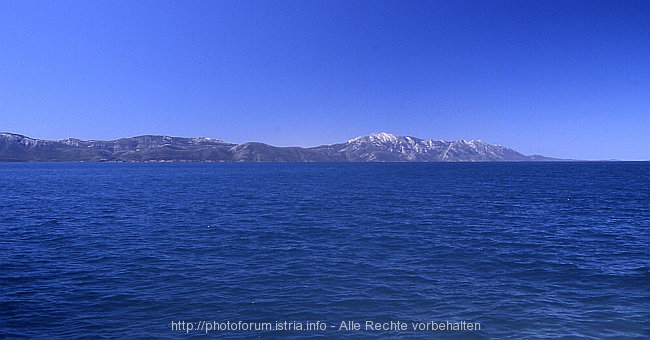 Deep Blue Adriatic Sea