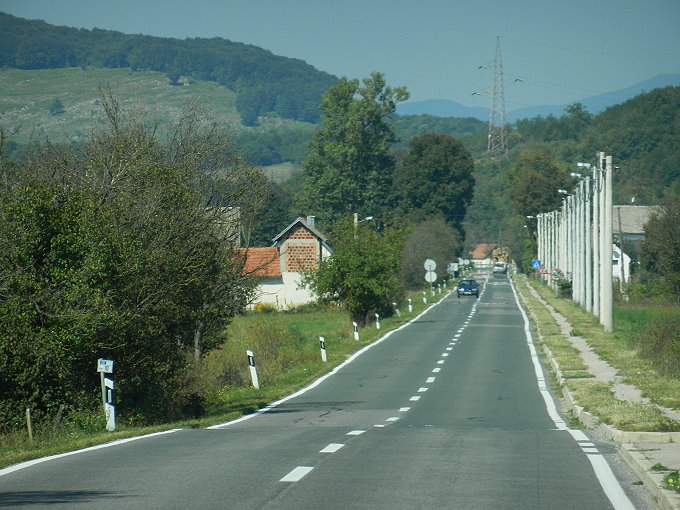 Nationalstraße D50 Otocac- Gospic 2