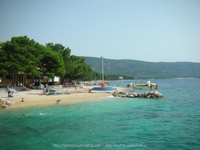 CRES > Camping Kovacine > Badestrand