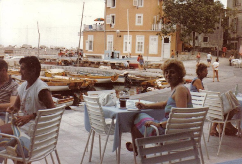 Abbazia beim Park Angiolina in den 70ern