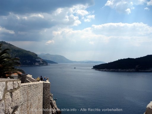 DUBROVNIK > Altstadt > Blick von Dubrovnik