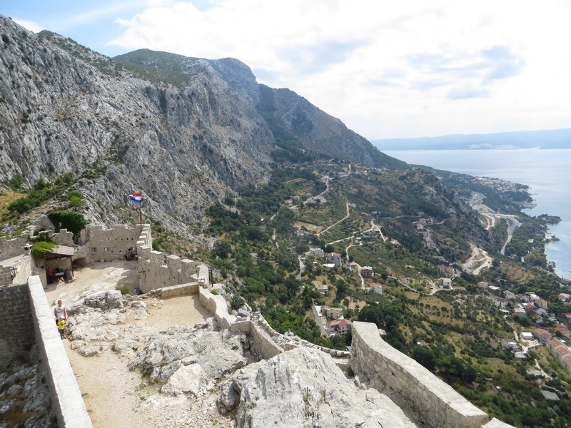 Dalmatien:OMIS>Fortica>Mosor-Gebirge