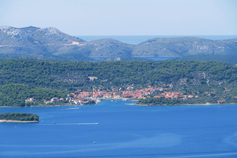 Dalmatien: INSEL UGLJAN > Blick auf Iz und Dugi Otok