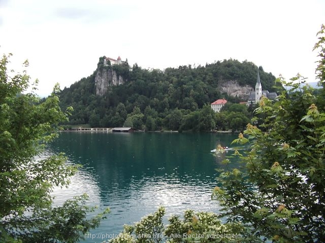 BLED AM SEE > Blejsko Jezero mit der Blejski Grad = Bischofsburg